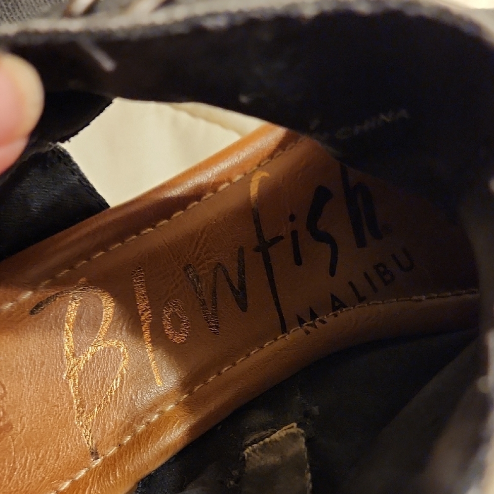BLOWFISH MALIBU Black & Gray Women's Sandals - Picture 11 of 12